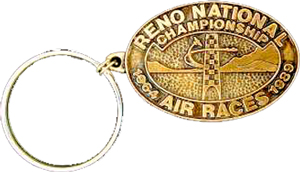 1989 Reno Air Race Key Ring