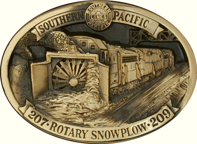 SOUTHERN PACIFIC ROTARY SNOW PLOW