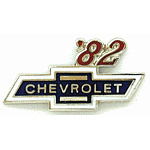  82 Chevrolet Year Pin Auto Hat Pin