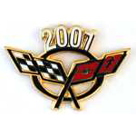  2001 Corvette Auto Hat Pin