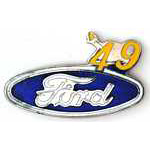  '49 Ford year pin Auto Hat Pin