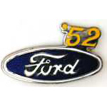 '52 Ford year pin Auto Hat Pin