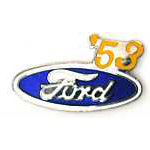  '53 Ford year pin Auto Hat Pin