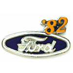  '82 Ford year pin Auto Hat Pin