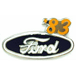  '83 Ford year pin Auto Hat Pin