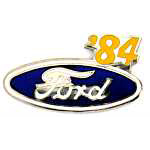  '84 Ford year pin Auto Hat Pin