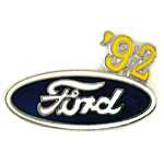  '92 Ford year pin Auto Hat Pin
