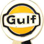  Gulf Gas Auto Hat Pin