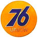  76 gas logo Auto Hat Pin