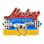  30 Years of Mustang Auto Hat Pin