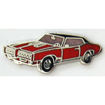  '69 GTO - red Auto Hat Pin