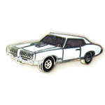  '69 GTO - White Auto Hat Pin