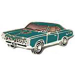  '67 GTO - Turquoise Auto Hat Pin