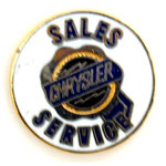  Chrysler Sales & Service Auto Hat Pin
