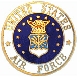  Air Force Mil Hat Pin