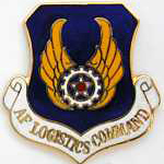  AF Logistic Command Mil Hat Pin