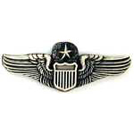  Command Pilot wings Mil Hat Pin