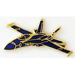  FA-18 Blue Angel Mil Hat Pin