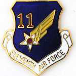  11th Air Force Mil Hat Pin