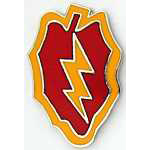  25th Division Mil Hat Pin