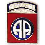  82nd A/B Division Mil Hat Pin