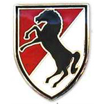  11th Armored Cavalry Mil Hat Pin