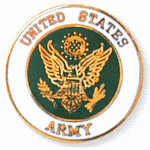  Army Mil Hat Pin