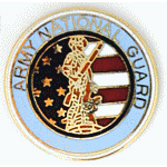  Army National Guard Mil Hat Pin