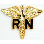  RN insignia Mil Hat Pin