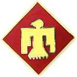  45th Division Mil Hat Pin