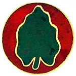  24th Division Mil Hat Pin
