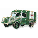  Ambulance Mil Hat Pin