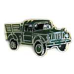  Army Truck Mil Hat Pin