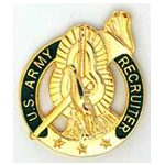  US Army Recruiter Mil Hat Pin