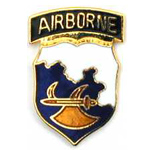  18th A/B Division Mil Hat Pin