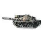  M60A1 Tank Mil Hat Pin