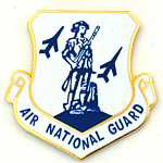  Air National Guard Mil Hat Pin
