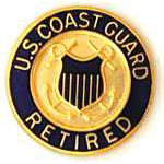  Coast Guard Mil Hat Pin