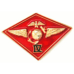  4th Marine Air Mil Hat Pin
