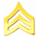  Marine Corps Sgt. Stripes Mil Hat Pin