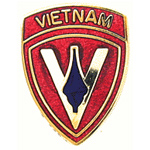  5th Marine Vietnam Mil Hat Pin