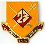  23rd Regiment Mil Hat Pin