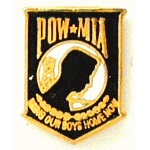  Pow-Mia small Mil Hat Pin