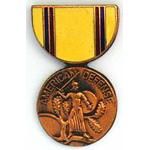  American Defense Miniature Military Medal Mil Hat Pin
