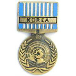  UN Service Miniature Military Medal Mil Hat Pin