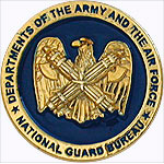  Army-Air Force Nationl Guard Mil Hat Pin