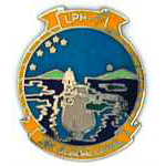  USS Guadalcanal Mil Hat Pin