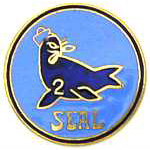  Navy Seal Team 2 Mil Hat Pin