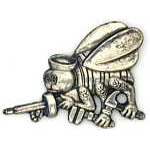  Sea Bee Mil Hat Pin