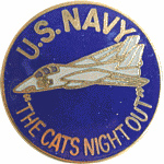  The Cats Night Out Mil Hat Pin